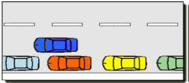 General Knowledge - You are driving your vehicle along a street and want to stop for a short time. Are you allowed to double park your vehicle (that is stand it on the road alongside a parked car)?