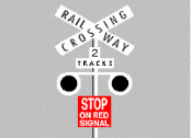 Intersections - Even if the signal at a railway level crossing does not indicate that a train is coming, you should: