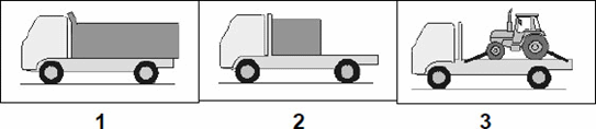 Load Restraint - Which of the following methods will best directly restrain a contained load?