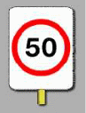 Speed Limits - Speed limit signs (such as the one shown) tell drivers: