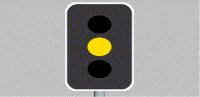 Traffic Lights Lanes - What should you do when approaching traffic lights which change from green to yellow?